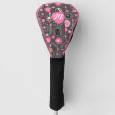Search for dog golf head covers Pink