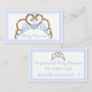 Search for princess business cards Party