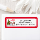Search for nutcracker return address labels Festive