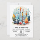 Search for test tubes invitations Scientist