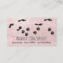 Search for paw business cards Sitting