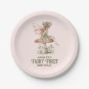 Search for fairy paper plates Enchanted forest