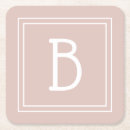 Search for pink coasters Monogrammed