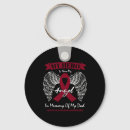 Search for in memory dad key rings Cancer