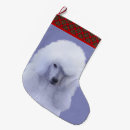 Search for poodles christmas stockings Dog