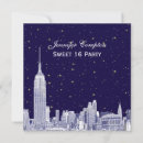 Search for new york birthday invitations Skyline
