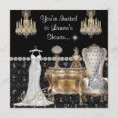 Search for chandelier bridal shower invitations Chic
