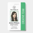Search for event staff id badges Company logo