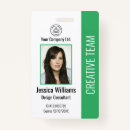 Search for event staff id badges Company logo