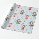 Search for fairy christmas wrapping paper Festive