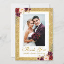 Search for just married wedding thank you cards Elegant