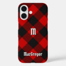 Search for macgregor tartan iphone cases Red