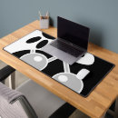 Search for black and white doodle mousepads Modern