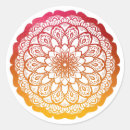 Search for pink mandala stickers Zen