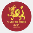Search for yellow dragon stickers Chinese new year