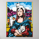Search for mona lisa posters Kitten