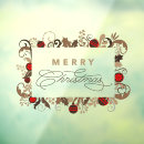 Search for merry christmas window decals Xmas