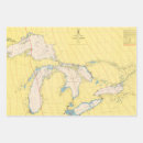 Search for michigan wrapping paper Vintage
