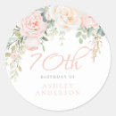 Search for womens 70th birthday stickers Party