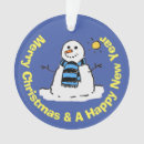 Search for snowmen christmas tree decorations Frosty
