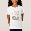 Search for pencil drawing tshirts Kitty
