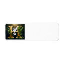 Search for embossed return address labels Gold