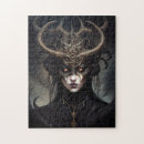 Search for dark fantasy puzzles Woman