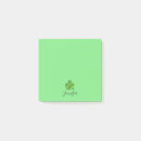 Search for clover leaf post it notes Green