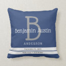 Search for white stripe baby cushions Baby boy