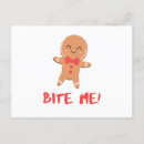 Search for gingerbread man postcards Christmas cookies