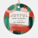 Search for red and green christmas tree decorations Modern