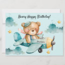 Search for boys airplane birthday cards Teddy bear