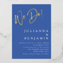 Search for royal blue gold white invitations Elegant