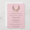 Search for deer antlers invitations Animal