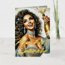 Search for glamourous woman cards Elegant