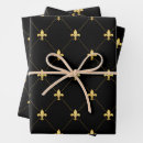 Search for gold and black christmas wrapping paper Traditional