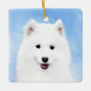Search for samoyed christmas tree decorations White