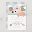 Search for pumpkin farm birthday invitations Fall