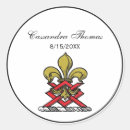 Search for gold fleur de lis stickers Vintage