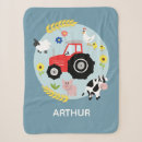 Search for blue tractor blankets Kids