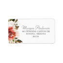 Search for red white and green return address labels Botanical
