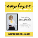 Search for employee of the month posters Certificate
