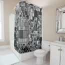 Search for cool shower curtains White