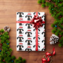 Search for funny santa wrapping paper Dog