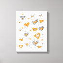 Search for pencil canvas prints Heart
