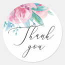 Search for blush floral wedding stickers Watercolor