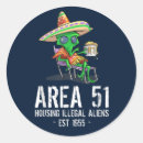 Search for illegal stickers Alien