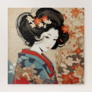 Search for geisha puzzles Kimono