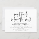 Search for bridal veil invitations Black and white