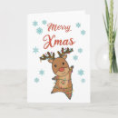 Search for red nose cards Snowflakes